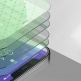 Baseus Full Coverage Green Tempered Glass Film with Anti Blue Light Filter (SGAPIPH67N-LP02) - стъклено защитно покритие за целия дисплей на  iPhone 12 Pro Max (прозрачен) (2 броя) 14