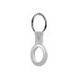 SwitchEasy Skin Silicone Keyring - силиконов ключодържател за Apple AirTag (бял) 3