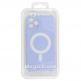 Tel Protect MagSilicone Case - силиконов (TPU) калъф с вграден магнитен конектор (MagSafe) за iPhone 12 (лилав) 5