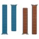 Tactical 741 Leather Loop Band - кожена каишка от естествена кожа за Apple Watch 42мм, 44мм (син) 2