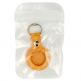 Tel PU Leather Keyring - ключодържател от изкуствена кожа за Apple AirTag (оранжев) 3
