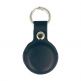 Tel PU Leather Keyring - ключодържател от изкуствена кожа за Apple AirTag (тъмносин) 1