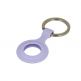 Tel Silicone Keyring - силиконов ключодържател за Apple AirTag (лилав) 1