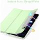 ESR Ascend Trifold Case - полиуретанов калъф с поставка и отделение за Apple Pencil 2 за iPad Pro 11 M1 (2021) (светлозелен) 2