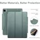 ESR Ascend Trifold Case - полиуретанов калъф с поставка и отделение за Apple Pencil 2 за iPad Pro 12.9 M1 (2021) (тъмнозелен) 3