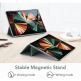 ESR Ascend Trifold Case - полиуретанов калъф с поставка и отделение за Apple Pencil 2 за iPad Pro 12.9 M1 (2021) (тъмнозелен) 6