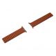 JC Design Silicone Link Band - магнитна силиконова каишка за Apple Watch 38мм, 40мм (кафяв) 3