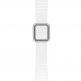 JC Design Modern Buckle Band - силиконова каишка с магнитна закопчалка за Apple Watch 42мм, 44мм (бял) 5