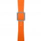 JC Design Modern Buckle Band - силиконова каишка с магнитна закопчалка за Apple Watch 42мм, 44мм (оранжев) 5