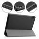 Tactical Book Tri Fold Case - калъф от изкуствена кожа и поставка за iPad 8 (2020), iPad 7 (2019) (черен) 3