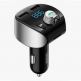Joyroom Bluetooth FM Transmitter (JR-CL02) - блутут FM трансмитер и зарядно за кола за мобилни устройства (черен) 2