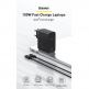 Baseus GaN 2 Fast Charger 1C 100W (TZCCGAN-L01) - захранване за ел. мрежа за лаптопи, смартфони и таблети с USB-C изход и технология за бързо зареждане и USB-C кабел (черен) 8