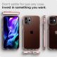 Spigen Crystal Flex Case - тънък качествен силиконов (TPU) калъф за iPhone 12, iPhone 12 Pro (розов)  6