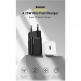 Baseus Super Si USB-C PD Wall Charger 25W (TZCCSUP-L02) - захранване за ел. мрежа с USB-C изход с технология за бързо зареждане и USB-C към USB-C кабел (бял) 3