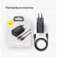 Baseus Super Si USB-C PD Wall Charger 25W (TZCCSUP-L02) - захранване за ел. мрежа с USB-C изход с технология за бързо зареждане и USB-C към USB-C кабел (бял) 14