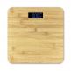 Omega Body Scale Bamboo LCD Display - кантар за измерване на тегло (кафяв) 1