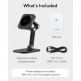 ESR Halolock MagSafe Adjustable Wireless Qi Charging Stand 15W - регулируема поставка (пад) за безжично зареждане за iPhone с Magsafe (черен)	 8