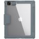 Nillkin Bumper PRO Protective Stand Case - удароустойчив хибриден кейс за iPad Pro 12.9 M1 (2021), iPad Pro 12.9 (2020) (тъмносив) 8