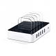 Satechi 5 Port USB Charging Station - док станция с 5xUSB гнезда за зареждане за таблети и смартфони (бял) 5