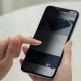 Moshi IonGlass Privacy - стъклено защитно покритие с определен ъгъл на виждане за целия дисплей на iPhone 11 Pro, iPhone XS, iPhone X (прозрачен-черен) 2