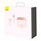 Baseus Encok W02 TWS In-Ear Bluetooth Earphones - безжични блутут слушалки със зареждащ кейс (розов) 3