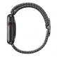 Uniq Aspen Adjustable Braided Band  - текстилна каишка за Apple Watch 38мм, 40мм (тъмносив) 1