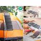 Choetech Foldable Travel Solar Panel 22W - сгъваем соларен панел, зареждащ директно вашето устройство от слънцето с 2 USB-A порта (черен) 5