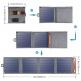 Choetech Foldable Travel Solar Panel 14W - сгъваем соларен панел, зареждащ директно вашето устройство от слънцето (сив) 1