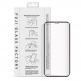 Fuji Curved-to-fit Screen Protector - калено стъклено защитно покритие за дисплея на iPhone 12 Pro Max (черен-прозрачен) 1
