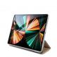Guess Saffiano Folio Cover - дизайнерски кожен кейс и поставка за iPad Pro 11 M1 (2021), iPad Pro 11 (2020), iPad Pro 11 (2018) (златист) 2