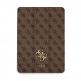 Guess 4G Folio Cover - дизайнерски кожен кейс и поставка за iPad Pro 11 M1 (2021), iPad Pro 11 (2020), iPad Pro 11 (2018) (кафяв) 1