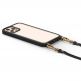 Spigen Cyrill Classic Charm Case - дизайнерски кейс с висока защита и връзка за носене за iPhone 12 Pro, iPhone 12 (черен-прозрачен) 5