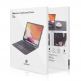 Dux Ducis Wireless Touchpad Keyboard Case - полиуретанов калъф, клавиатура, тракпад и поставка за iPad Pro 11 M1 (2021), iPad Pro 11 (2020), iPad Pro 11 (2018), iPad Air 4 (2020) (черен) 16