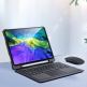 Dux Ducis Wireless Touchpad Keyboard Case - полиуретанов калъф, клавиатура, тракпад и поставка за iPad Pro 11 M1 (2021), iPad Pro 11 (2020), iPad Pro 11 (2018), iPad Air 4 (2020) (черен) 19