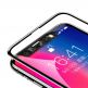 Baseus Full Screen Tempered Glass (SGAPIPHX-KE01) - калено стъклено защитно покритие за целия дисплей на iPhone 11 Pro, iPhone XS, iPhone X (прозрачен-черен) 3