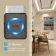 TeckNet HWD01888BU01 Plug-In Wireless Doorbell - комплект 2 броя иновативни безжични звънци и предавател за входна врата (черен)  3