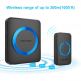 TeckNet HDW01878BU01 (WA878) Plug-In Wireless Doorbell -  безжичен звънец за входна врата (черен)  1