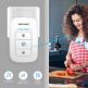 TeckNet HWD01162WU02 Wireless Plug-in Digital Doorbell - комплект 2 броя иновативни безжични звънци и предавател за входна врата (бял) 3