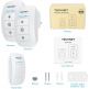 TeckNet HWD01162WU02 Wireless Plug-in Digital Doorbell - комплект 2 броя иновативни безжични звънци и предавател за входна врата (бял) 5