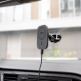 4smarts UltiMag RoadTrip Wireless Car Charger Set 15W - поставка за радиатора или таблото на кола с безжично зареждане за iPhone с Magsafe (черен) 3