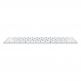 Apple Magic Wireless Keyboard with Touch ID International - безжична клавиатура за Mac компютри с M1 процесор (сребрист-бял) (модел 2021) 1