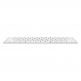 Apple Magic Wireless Keyboard with Touch ID US English - безжична клавиатура за Mac компютри с M1 процесор (сребрист-бял) (модел 2021) 3