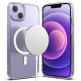Ringke Fusion Magnetic Case - хибриден кейс с висока степен на защита с MagSafe за iPhone 13 (прозрачен-мат)  1