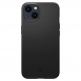 Spigen Thin Fit Case - качествен тънък матиран кейс за iPhone 13 (черен) 1