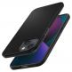 Spigen Thin Fit Case - качествен тънък матиран кейс за iPhone 13 (черен) 5