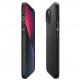 Spigen Thin Fit Case - качествен тънък матиран кейс за iPhone 13 (черен) 6