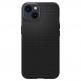 Spigen Liquid Air Case - силиконов (TPU) калъф с висока степен на защита за iPhone 13 (черен) 1
