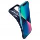 Spigen Liquid Air Case - силиконов (TPU) калъф с висока степен на защита за iPhone 13 (син) 6
