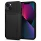 Spigen Slim Armor CS Case - хибриден кейс с отделение за кр. карти и най-висока степен на защита за iPhone 13 (черен) 13