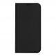 Dux Ducis Skin Pro Case - кожен калъф с поставка и отделение за кр. карти за iPhone 13 Pro Max (черен) 1